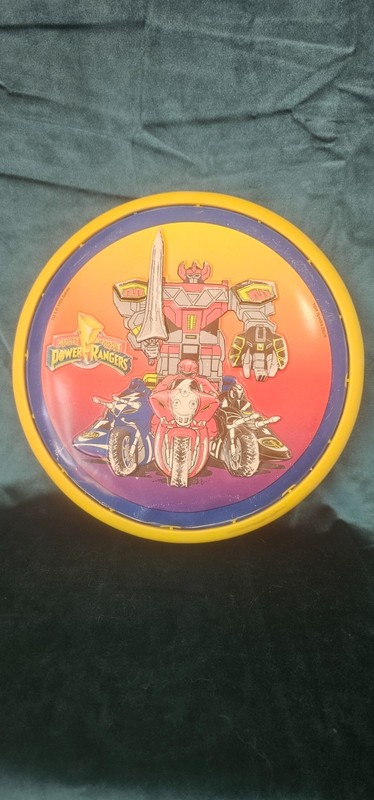 Vintage 1994 Mighty Morphin Power Rangers 3D Flying Disc / Frisbee