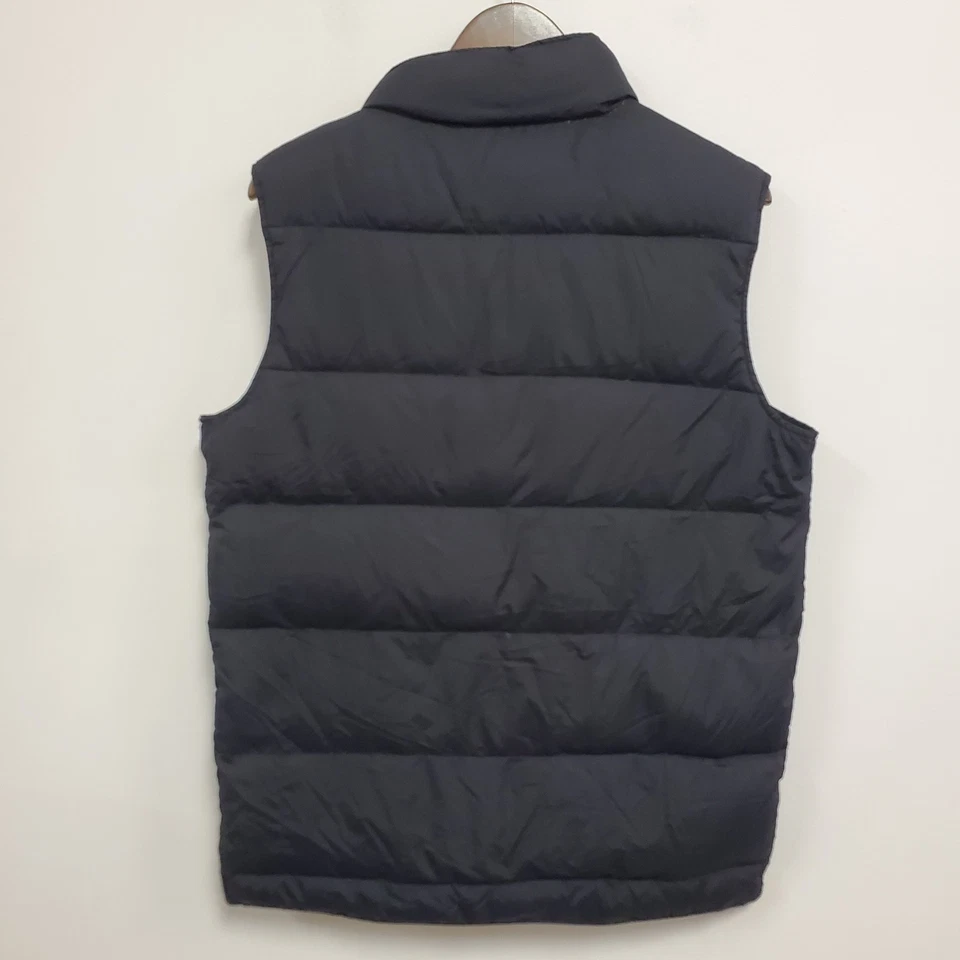 Chaleco acolchado Lands End para hombre talla M negro capas al aire libre ligero neutro Foto 3 de 4