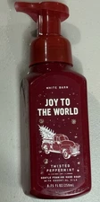 Bath & Body Works Joy to the World Peppermint Gentle Foaming Hand Soap 8.75 oz.