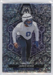 2024 Panini Mosaic Rookies No Huddle Silver Prizm Jared Verse #319 Rookie RC