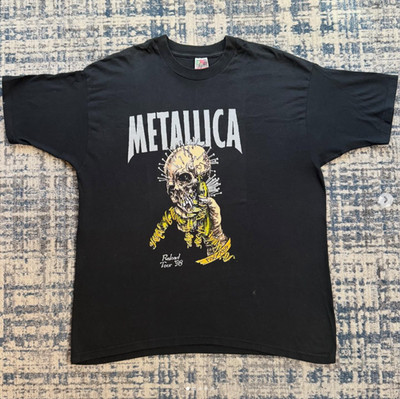 1998 METALLICA FIXXXER RELOAD TOUR PARKING LOT Vintage T-shirt Reprint