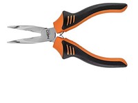 01-254 Zange Abgewinkelt,Halbrund,Universell,VerläNgert 160Mm Neo Tools