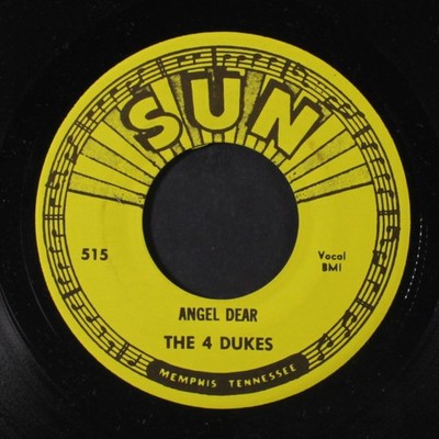 FOUR DUKES: angel dear / baby doll SUN 7'' Single 45 RPM
