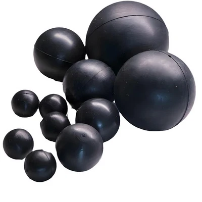 Ø2mm-30mm Solide Gummi Kugeln Bouncy Ball Rund Schwarz Gummikugeln Ventilkugeln - Bild 1 von 4