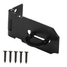 Iron Door Lock Hasp Latch - 3 Inch - Packlock Clasp Hasp Lock Latch - 1