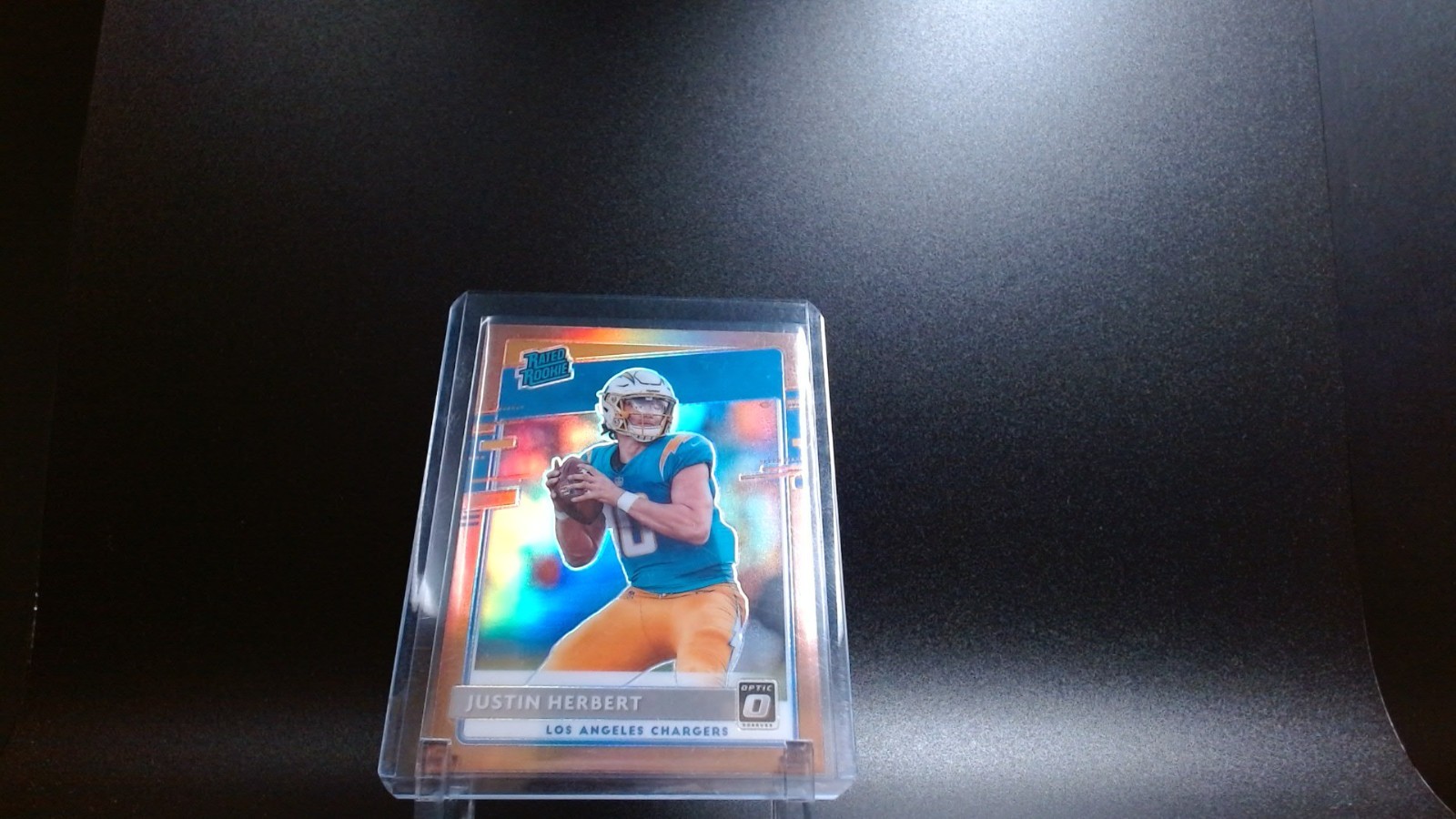 2020 Panini Donruss Optic Football-Bronze Ratie Rookie-Justin Herbert #153 RC