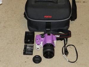 PENTAX K-50・パープルブルーツートンカラー Pentax K50 | eBay
