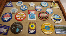 Lot of 19 Different Pin Backs Quality Celebration Pinbacks