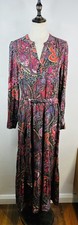 My Sunday Morning Cassy Maxi Dress Size 1 AU 10 12 US 6 8 Long Sleeve RRP$239