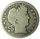 1900 S 50c Barber Silver Half Dollar Rare Fifty Cents US San Francisco
