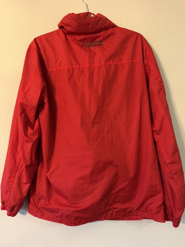 Ferrari Rain Jacket: Classic Scuderia Ferrari Rain Jacket Red Size Large - 第 9/11 張圖片