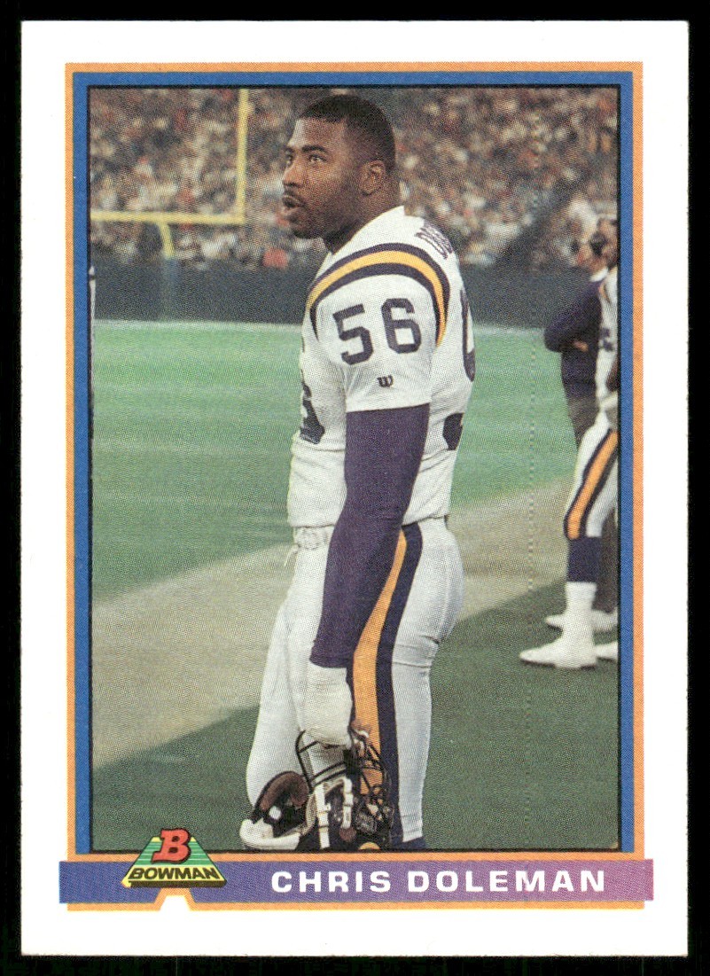 1991 Bowman Chris Doleman Minnesota Vikings #315