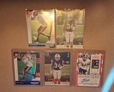 Bryce Hall 2020 RCs Virginia Cavaliers/Jets/Buccaneers 5-card Rookie Lot w/ AUTO