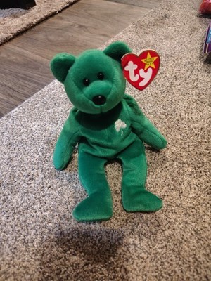 RARE TY Beanie Baby ERIN-MINT with 4 MAJOR ERRORS Erin The Bear TY Beanie Baby