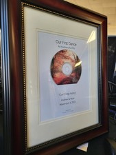 Framed First dance  Plaques one of a kind custom made