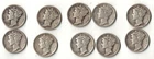 Lot of 10 Mercury Dimes Mixed Dates & Conditions See Scan LOT 6