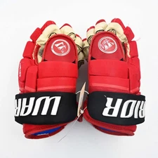 Warrior Covert Used Pro Stock  14" Hockey Gloves New Jersey Devils Cody Glass