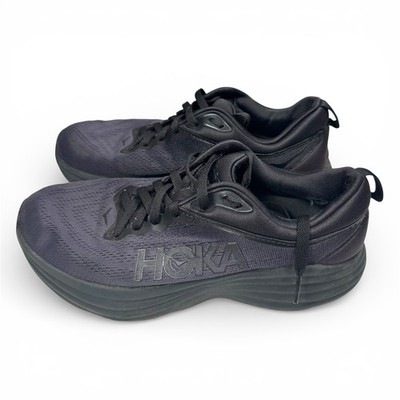HOKA One One Bondi 8 Men s Running Shoes Black US 9 D EU 42 2/3 Max Cushion