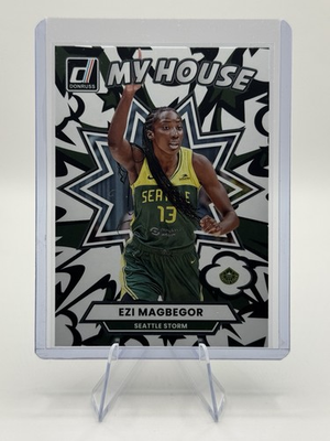 #ad 🏠 2025 WNBA Panini Donruss Ezi Magbegor #9 My House Seattle Storm $1.00