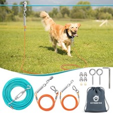 Professional Dog Runner Trolley System  Heavy Duty  Adjustable 90ft Dog Z