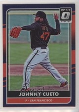 2016 Panini Donruss Optic Purple Johnny Cueto #108 8df