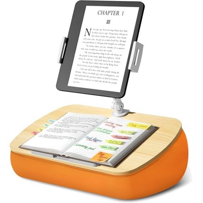 Beanbag Tablet Kissen Ständer Verstellbar Orange Couch Bett