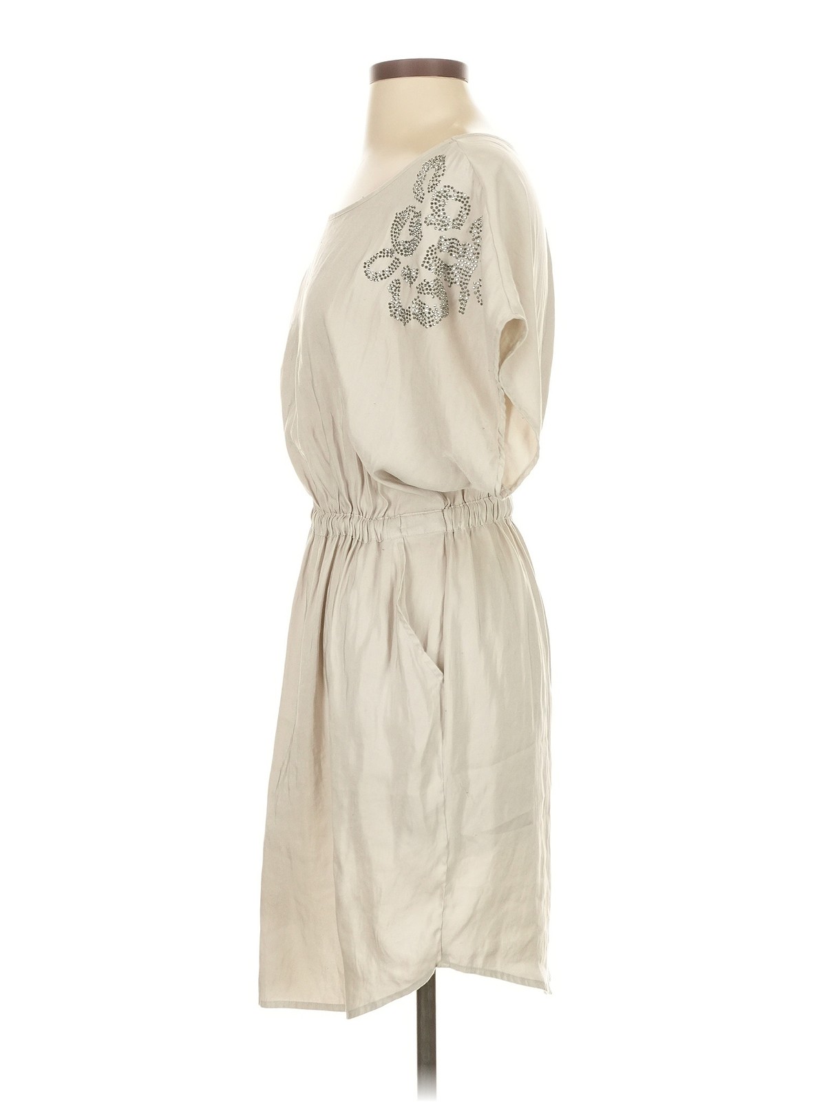 Express Women Brown Casual Dress S - image 4