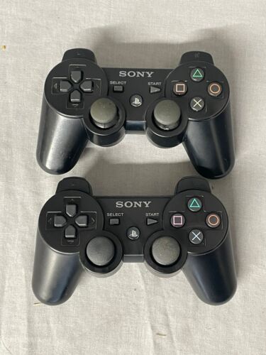 Playstation 3 Controllers Official PS3 **NO CHARGING WIRES*NOT DUALSHOCK** - Picture 1 of 4