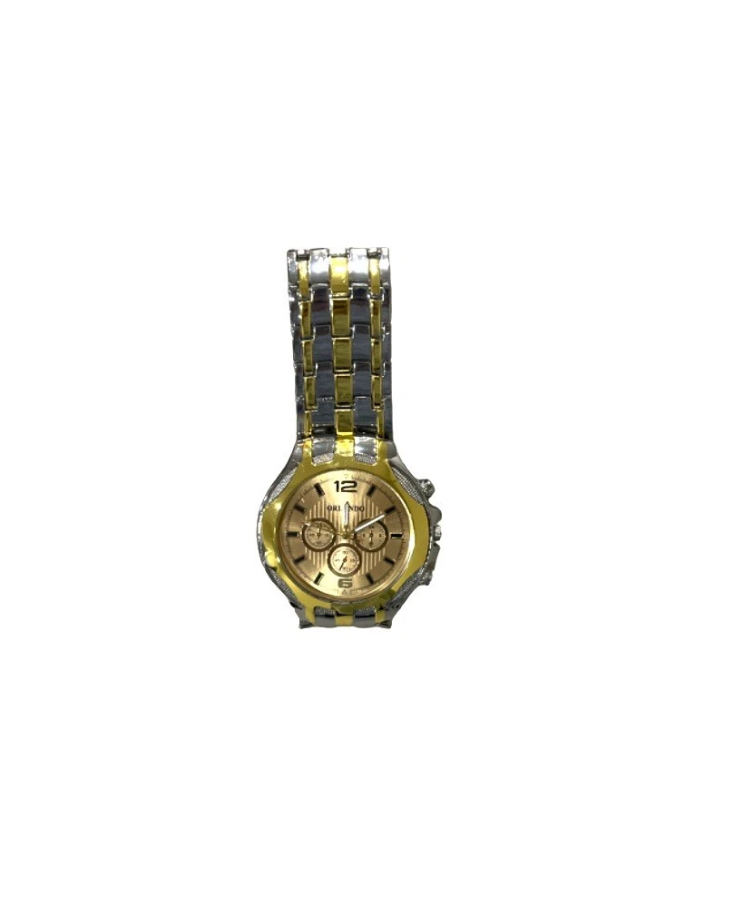 Gold and online silver mix watch
