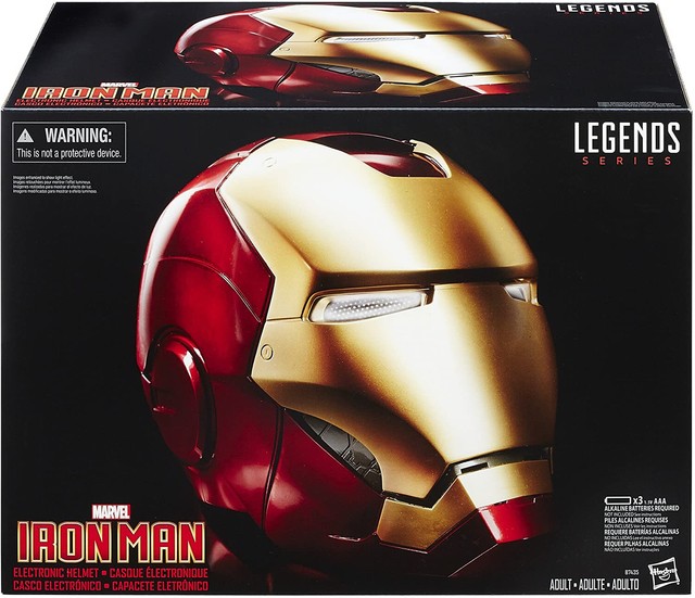 marvel legends iron man helmet ebay