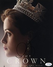 Claire Foy The Crown Autographed Signed 8x10 Photo ACOA 