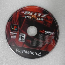 NFL Blitz 2002 (Sony PlayStation 2, 2002) Disc Only