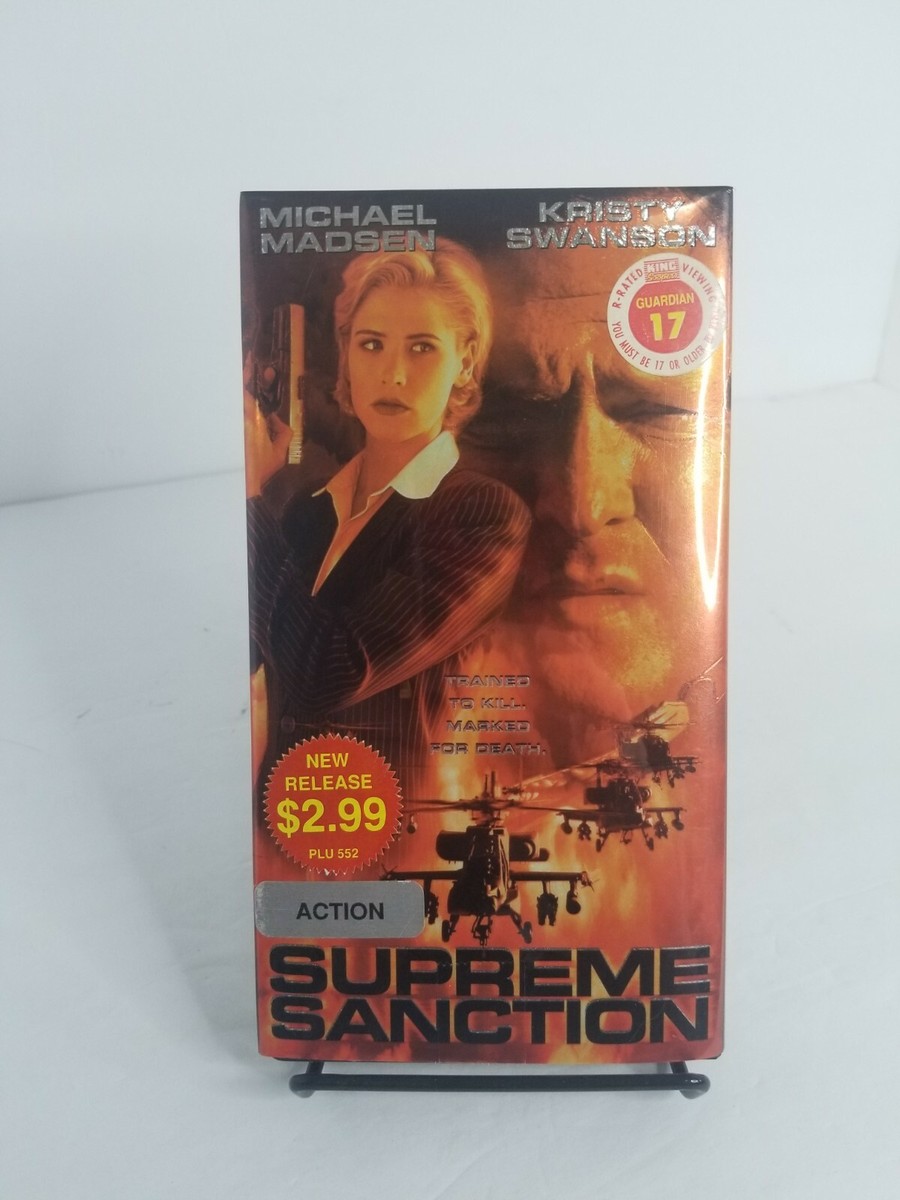 Supreme Sanction (VHS, 1999) Christy Swanson Michael Madsen Ron