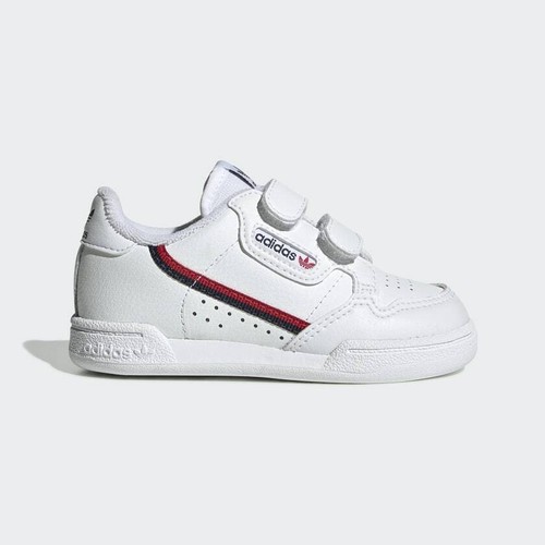 Scarpe bambino bambina Adidas Continental 80 bianco bimbo bimba sportiva  strappo | eBay