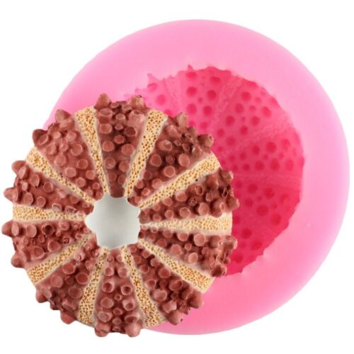 Sea Urchin Resin Silicone Moulds - Fondant Decorations Tools Pink Chocolate Mold - Picture 1 of 8