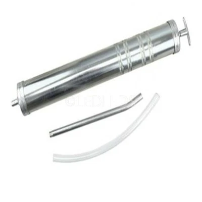 LED LEDS SIRINGA IN ACCIAIO ASPIRAZIONE EVACUAZIONE PER NAFTA BENZINA OLIO 1000cc POMPA