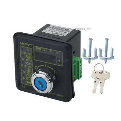 MEBAY DC10KE Manual Engine Control Module Used to Start and Stop the Engine