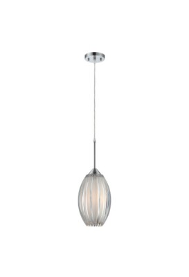 NIB Lite Source Lotuz 1 Light Down Lighting Pendant Ceiling Light $299 FLB-35