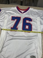 NFL Buffalo Bills 76 Vintage Worn Jersey - Size 50 Made By Wilson