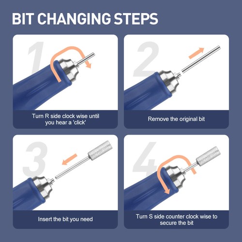 Strong 210 105L 65W 35000RPM Electric Nail Drill Machine Nail File Polishing