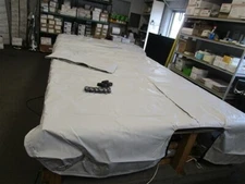 BOATER SPORTS UNIVERSAL 18' FOOT TRANSOM BASS TRAVEL COVER BX18GR GRAY BOAT