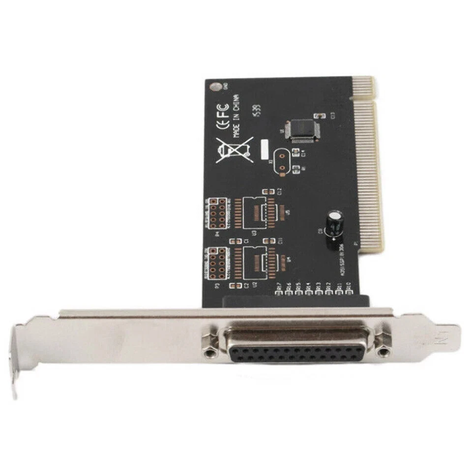 Parallel Port PCI Adapter Controller Card For IEEE 1284 DB25 25Pin Printer - Image 3 of 4