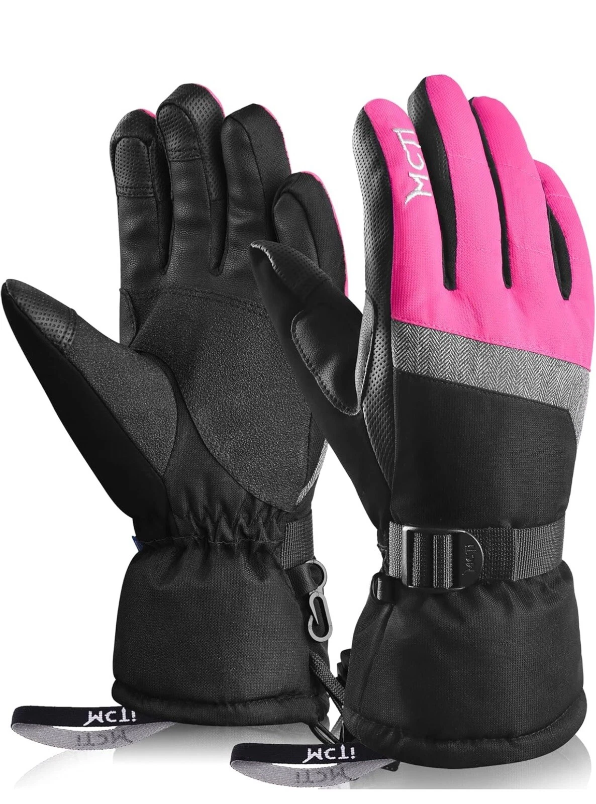 Mcti Ski Gloves,Winter Waterproof Snowboard Snow 3M Thinsulate Warm Touchscreen
