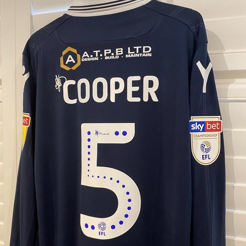 Millwall Home Shirt 2018/19 EFL Championship Season - Jake Cooper Jersey/Kit