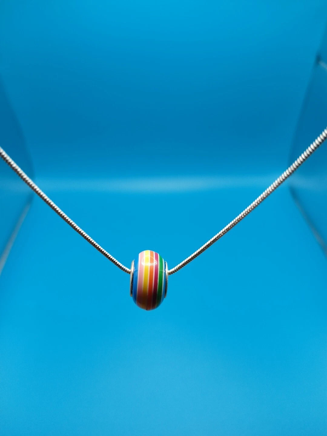 VETEMENTS Collana di perle arcobaleno