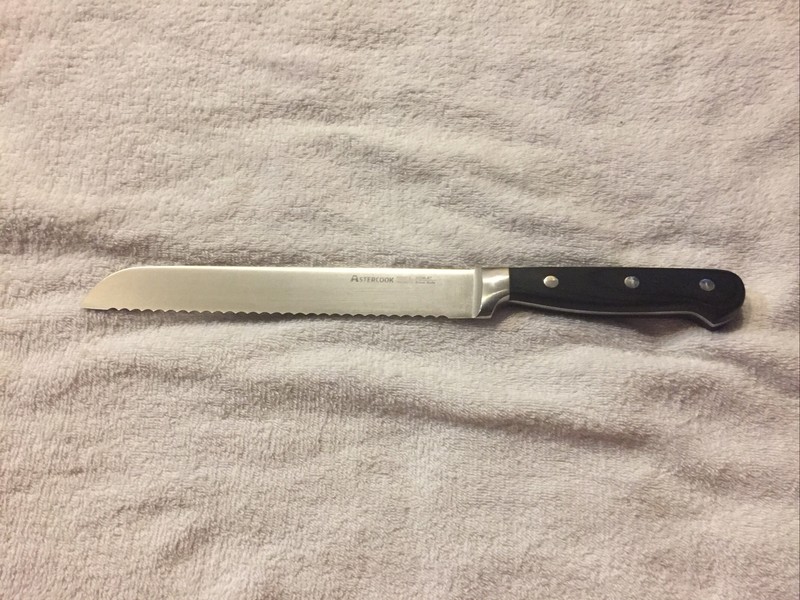 Astercook Bread Knife X50Cr15 20cm-8” Bread Knife