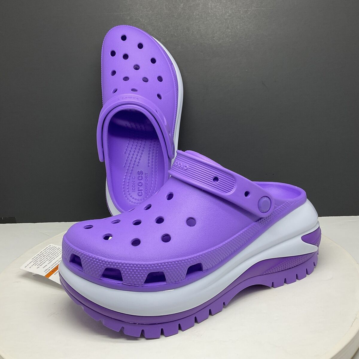 Crocs Shoes Women 8 Men 6 Mega Crush Clogs Chunky Platform Crocs Shoes Women 8 Men 6 Mega Crush Clogs Chunky Platform
