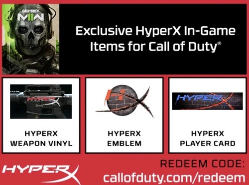 Call Of Duty Modern Warfare 2 HyperX Calling Card Emblem Sticker Pack 