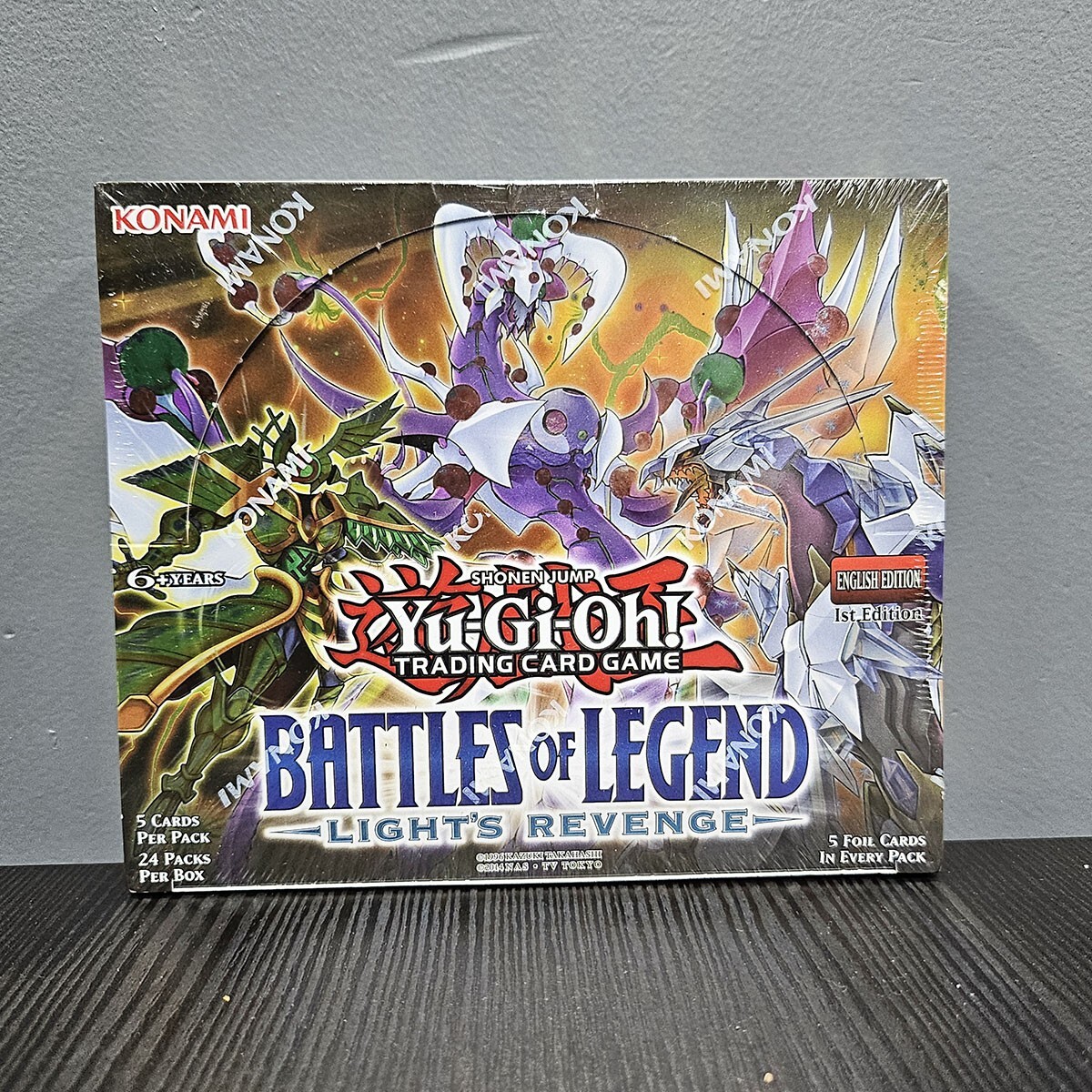 battles of legend light's revenge booster box Amazon.com: Konami Yu-Gi-Oh Battles of Legend Light's Revenge Booster Box :  Toys & Games main image 1