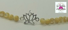 bracciale argento 925 con pietre naturali e particolari argento. 